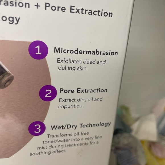 Spa Sciences BELLA 3-in-1 Microderm Pore Extractor & Micro Mister – NEW - Picture 5 of 6